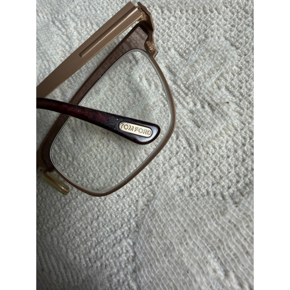 Women's TOM FORD Gold & Brown Glasses frames One Size - Picture 4 of 6